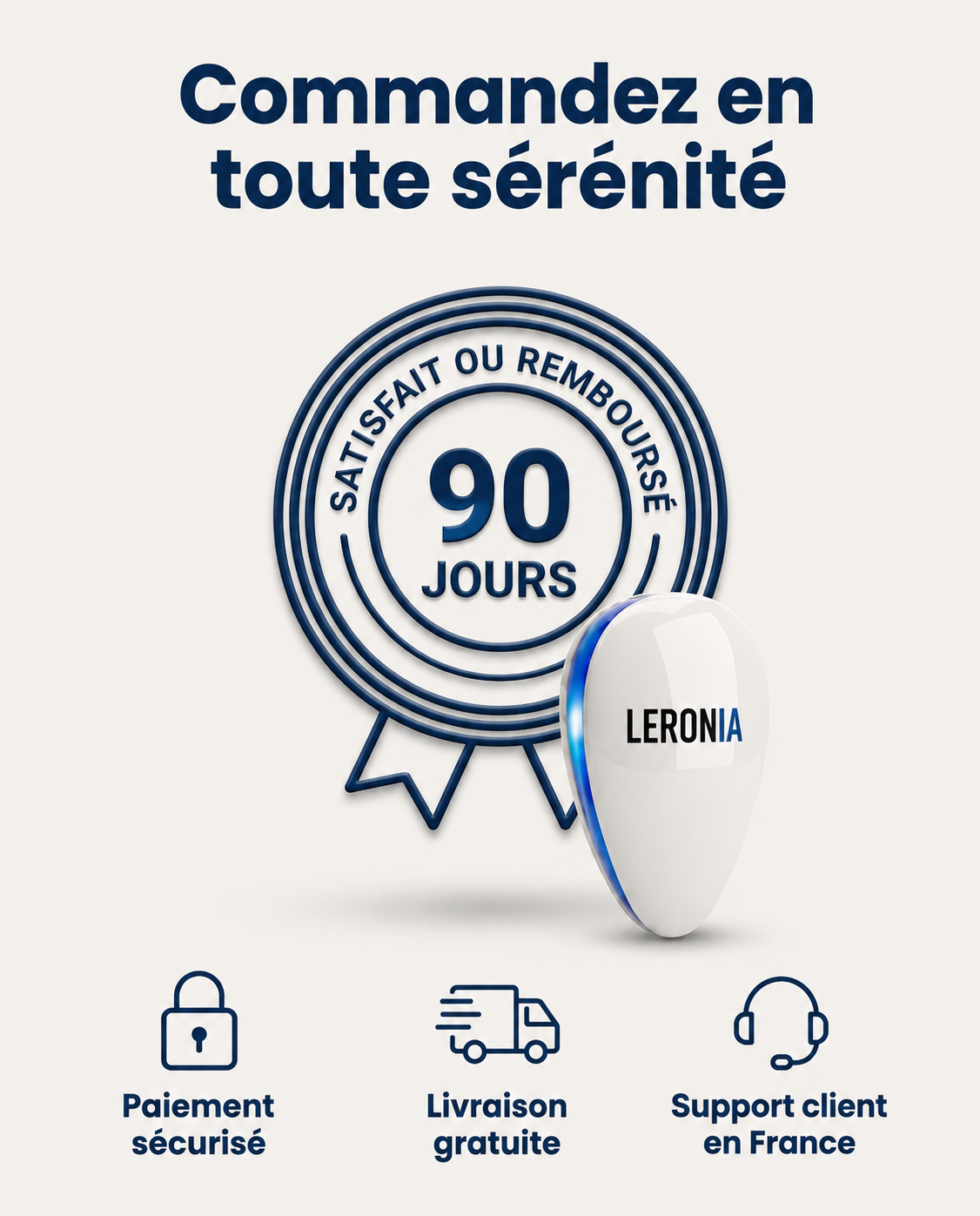 Répulsif Ultrason Anti-Cafards Leronia