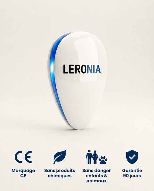 Répulsif Ultrason Anti-Cafards Leronia