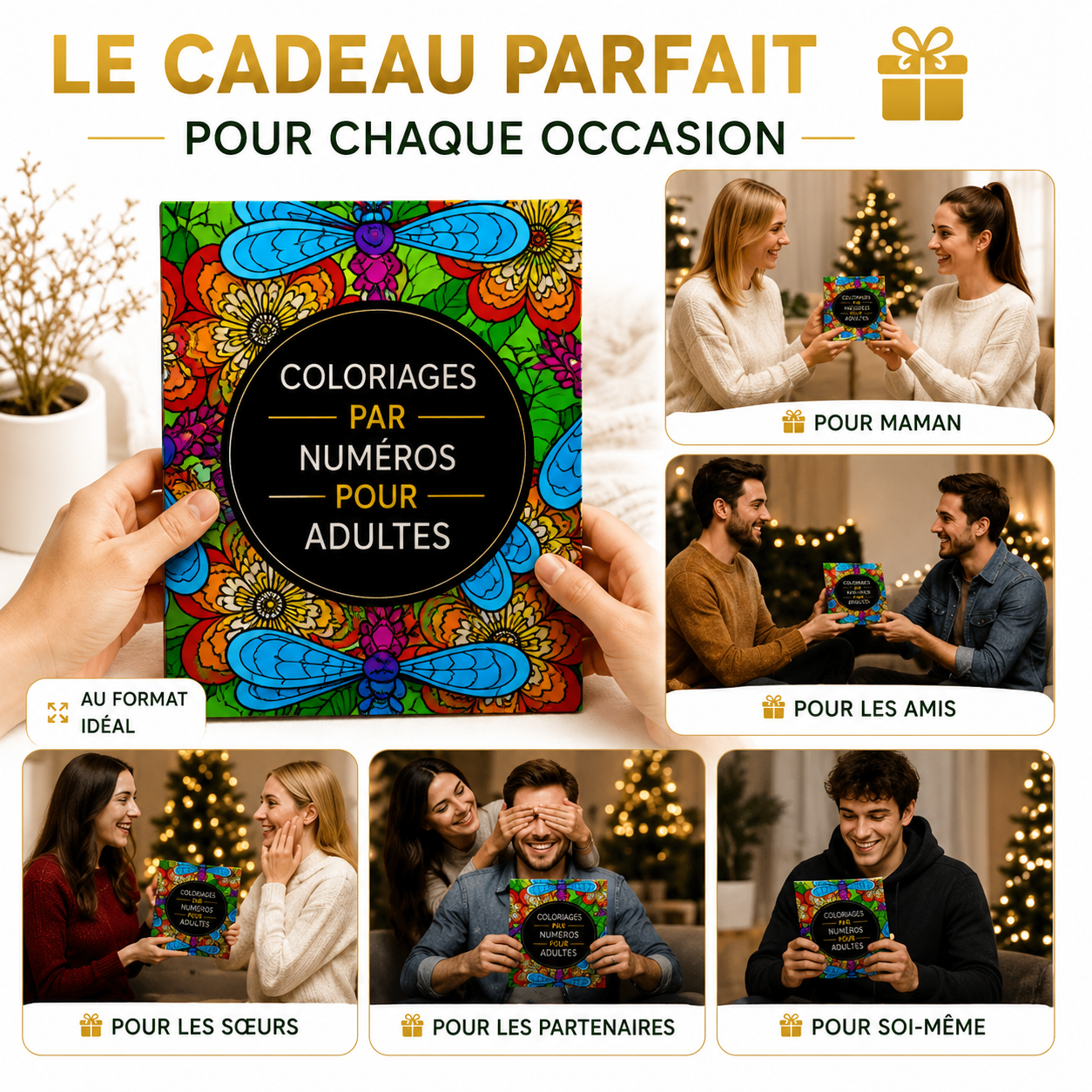 Livre de coloriage par numéros