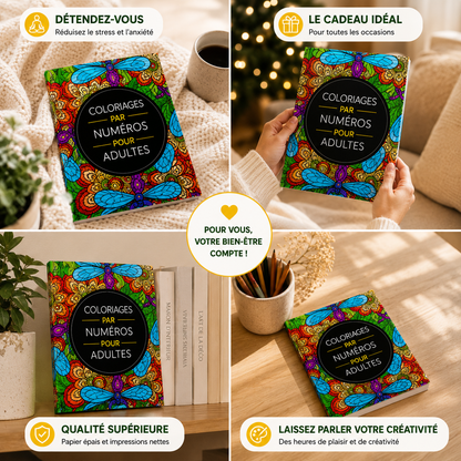 Livre de coloriage par numéros