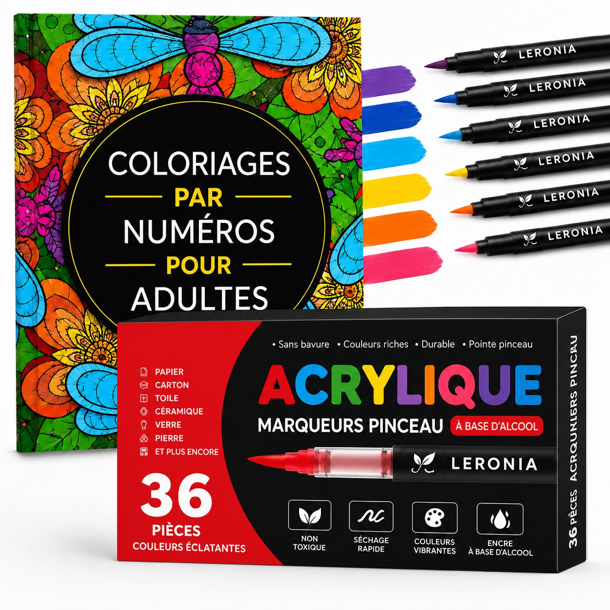 Livre de coloriage par numéros