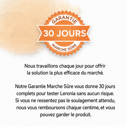 Semelles Leronia avec soulagement du tendon d'Achille